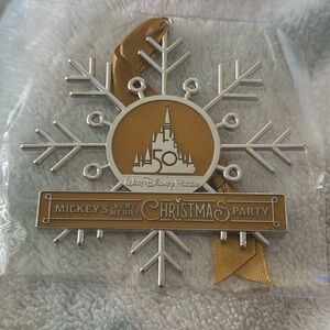Walt Disney World 50th Anniversary Mickeys Very Merry Christmas Party Ornament